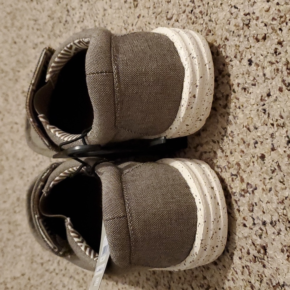 💥 3/$30 George Memory Foam Hey Dude Style Canvas Loafer Slip on Beach Shoes - Picture 3 of 9